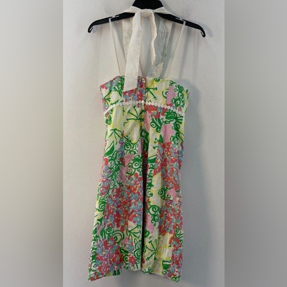 Lilly Pulitzer Isabel Mariposa Halter Dress - Picture 3 of 4
